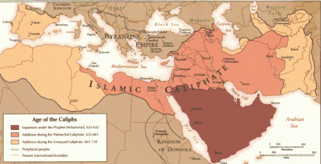 Middle East-Age of the Caliphs