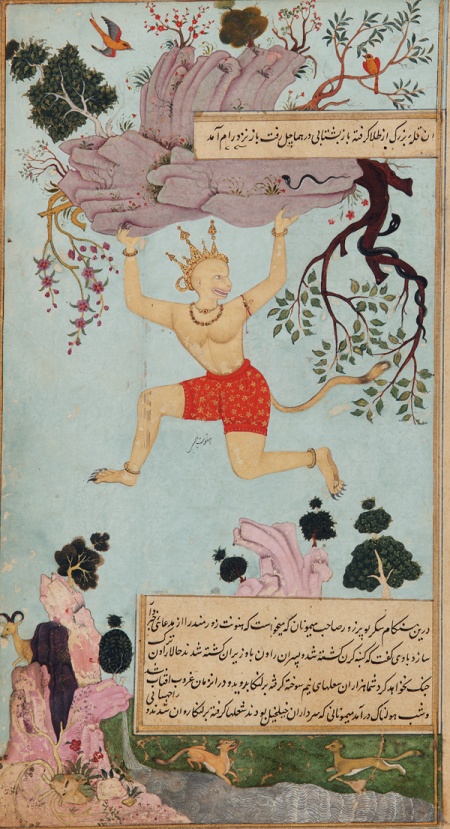 mughal-Persian translation of a Ramayana by Zayn al-Abidin Indian