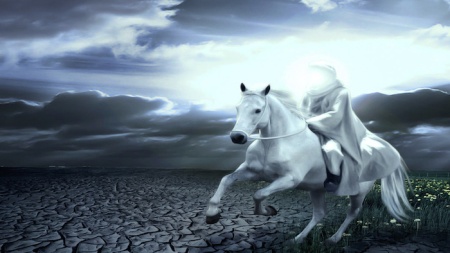 white-horse Mahdi myth