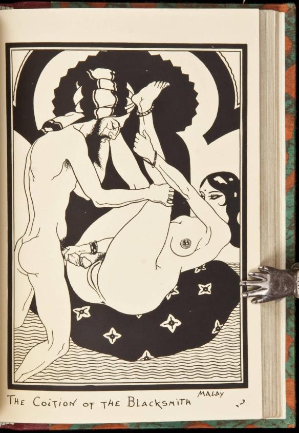 Perfumed Garden of the Cheikh Nefzaoui- A Manual of Arabian Erotology - 14th Century- woman depicted Hindu
