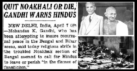 Gandhi assassination, Noakhali appeasement, 30-01-1948