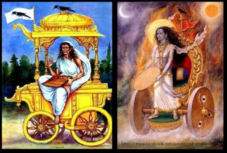 Dhumra Devi, the Goddess of smoke, darkness etc